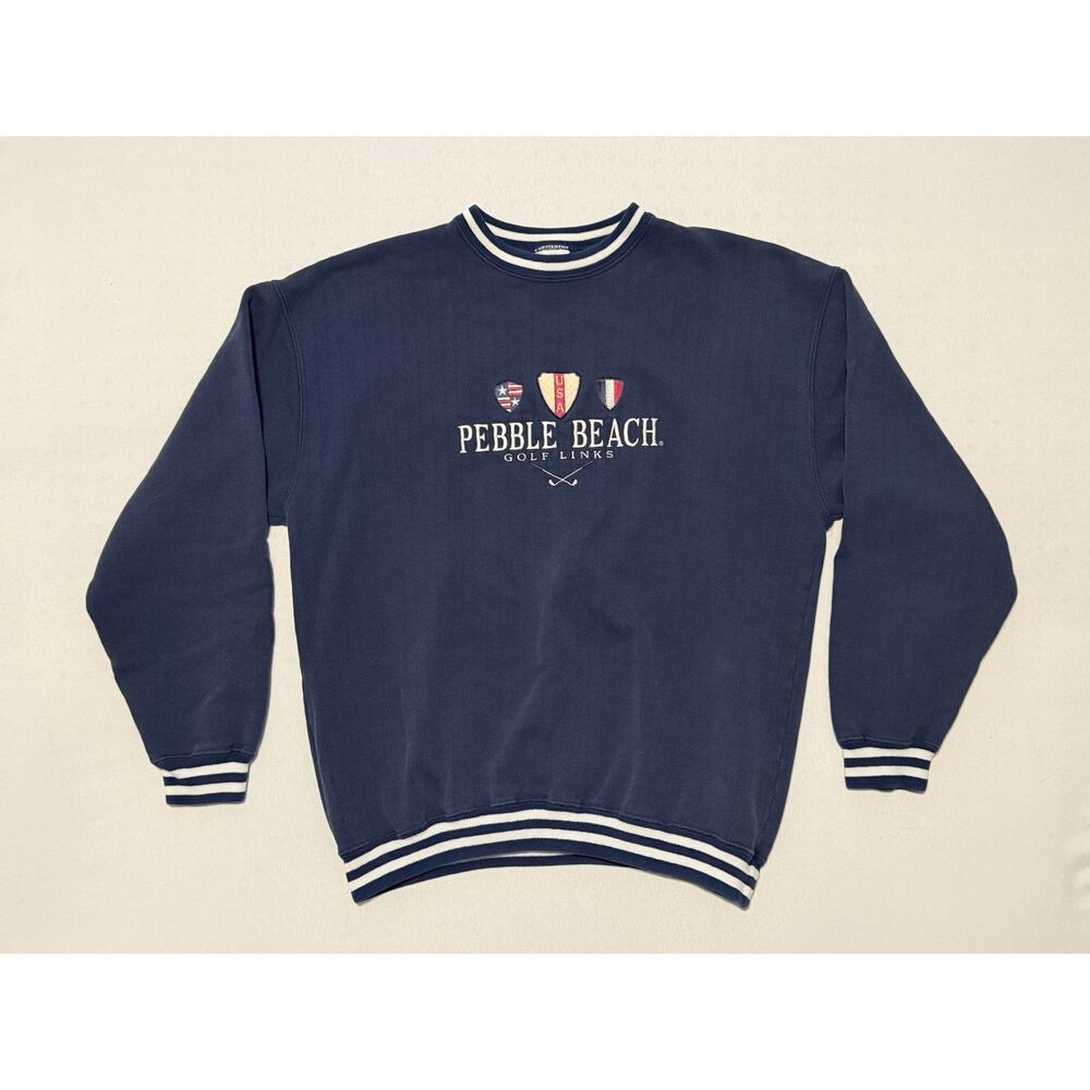 Vintage Sope Creek "Pebble Beach" Embroidered Sweatshirt | Size Medium